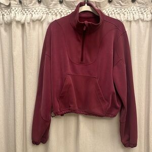 Lululemon Brushed Softstreme Ribbed Half Zip